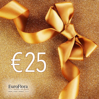 Geschenkbon EuroFlora &euro; 25